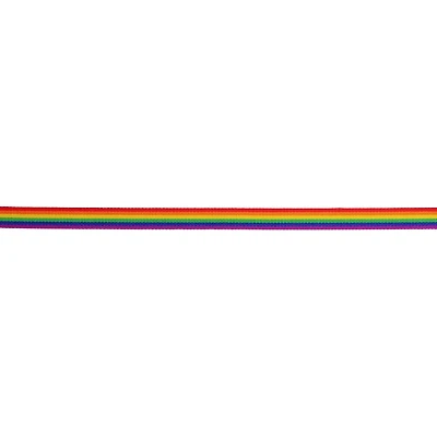 3/8" x 7yd. Grosgrain Rainbow Ribbon by Celebrate It™