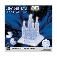 3D Crystal Puzzle - Castle (Clear): 125 Pcs