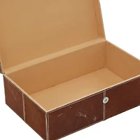 Brown Leather Natural Box Set