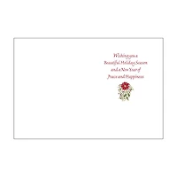 JAM Paper Holiday Traditions Assortment Christmas Cards & Envelopes Set, 16ct.