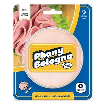 Fred® Phony Bologna Sticky Notes