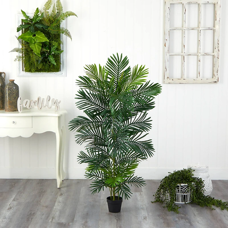 5ft. Potted UV Resistant Areca Palm Tree