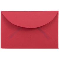 JAM Paper 2.3125" x 3.625" Red Recycled 3Drug Envelopes, 50ct.
