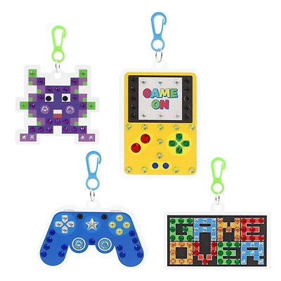Gamer Backpack Keychain Diamond Art Kit by Creatology™