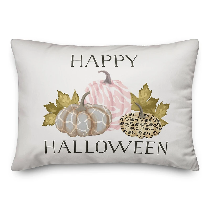 Happy Halloween Throw Pillow