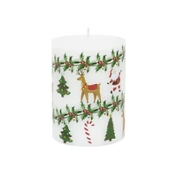 Christmas Icons Pillar Candle by Ashland