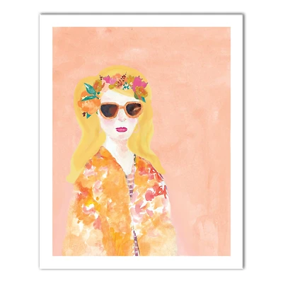 Watercolor Woman Canvas Wall Art