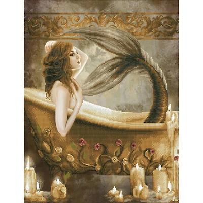 Diamond Dotz® Bath Time Mermaid Diamond Painting Kit