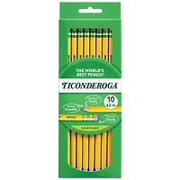 Ticonderoga® No.2 HB Classic Yellow Wood-Cased Pencils, 10ct.