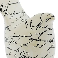 Handwritten Sitting Bird Tabletop Décor by Ashland