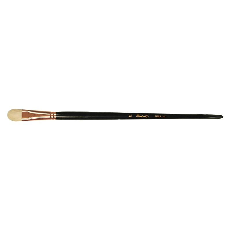 Raphaël Paris Classic Long Handle Short Filbert Brush