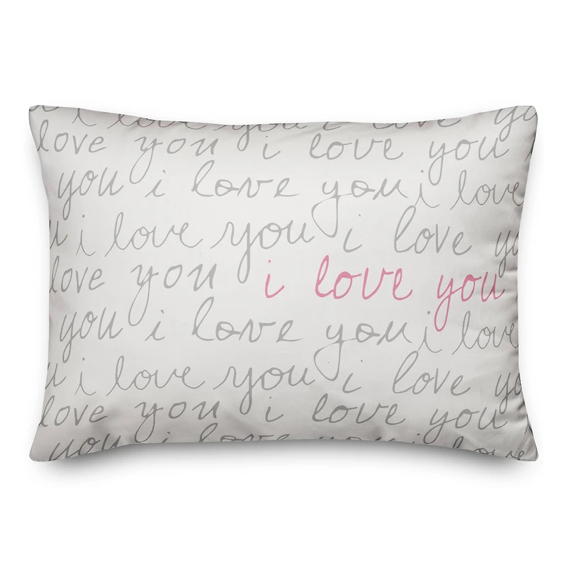 I love You Throw Pillow