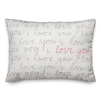 I love You Throw Pillow