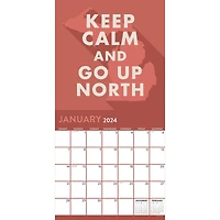 TF Publishing 2024 Home: Michigan Wall Calendar