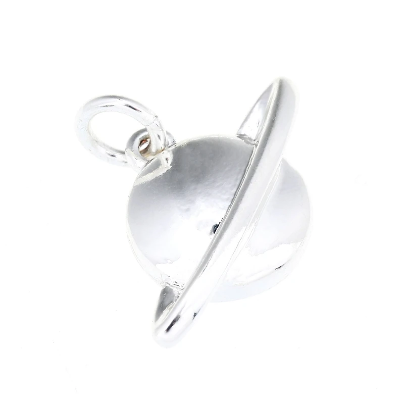 Silver Plated Planet Charm by Bead Landing™