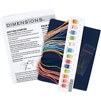 Dimensions® Joyful Floral Counted Cross Stitch Kit