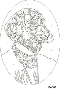 Dapper Dachshund Paint-by-Number Framed Mini Kit by Artist's Loft®