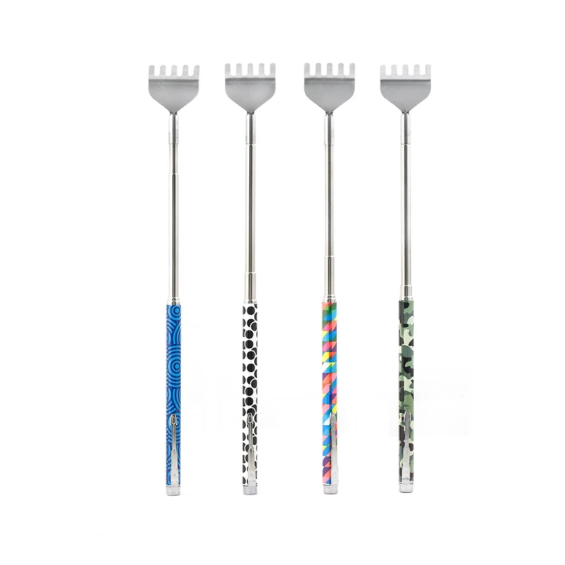 Assorted Kikkerland® Patterned Back Scratcher