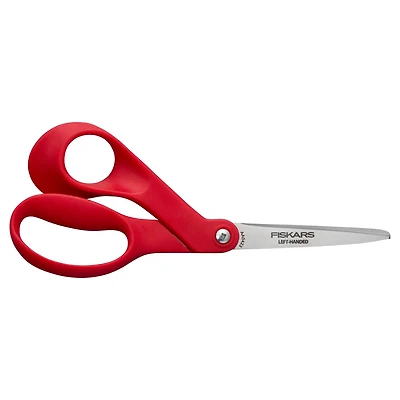 Fiskars® Petit 7" Red Left-Handed Scissors