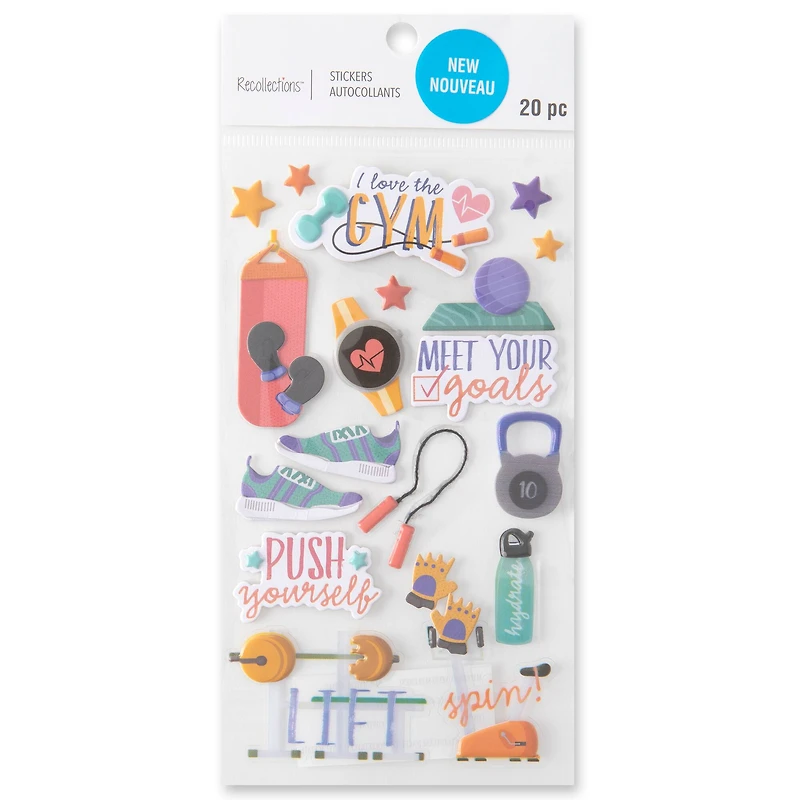 Gym Stickers by Recollections™