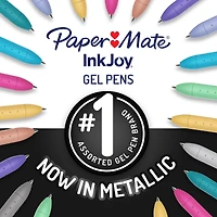 Paper Mate® InkJoy® Medium Point Metallic 10 Color Retractable Gel Pen Set