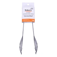 7" Stainless Steel Skull Tongs by Makery™