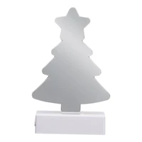 LED 3D Christmas Tree Infinity Mirror - 8"
