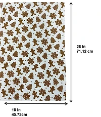 Gingerbread Cotton Terry Kitchen Towel by Makery™