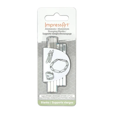 ImpressArt® Ring & Chain Link Blanks, 12ct.