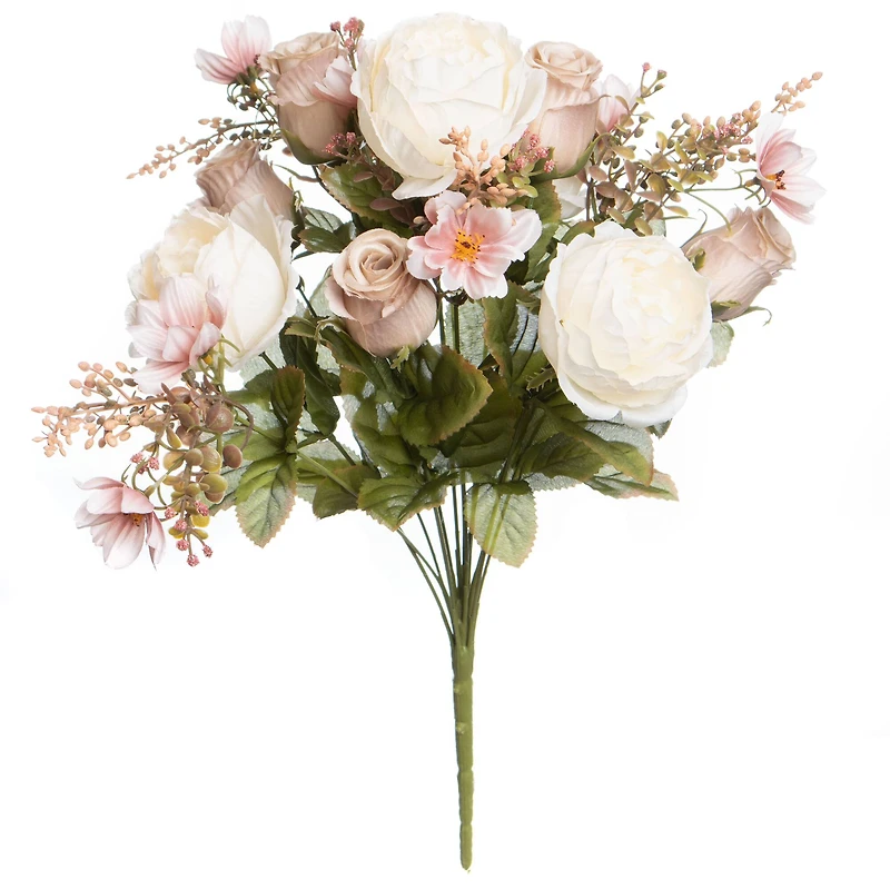 20" Purple Rose & Peony Mix Deluxe Bush by Ashland®