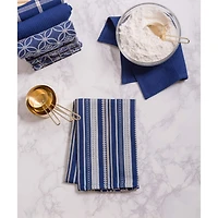 DII® Nautical Blue Dishtowel & Dishcloth Set