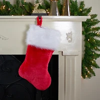 20" Luxurious Extra Plush Traditional Christmas Stocking