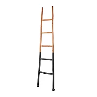 6ft. Handmade Slanted Wood Ladder