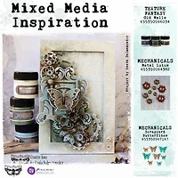 Finnabair® Mechanicals Scrapyard Butterflies Metal Embellishments