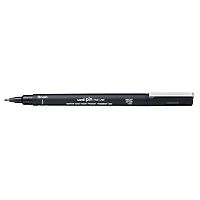 Uni-Ball® Black uni Pin Brush Tip Fineliner
