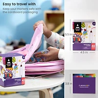 Arteza® Kids Washable Markers, Broad Tip, 42 ct