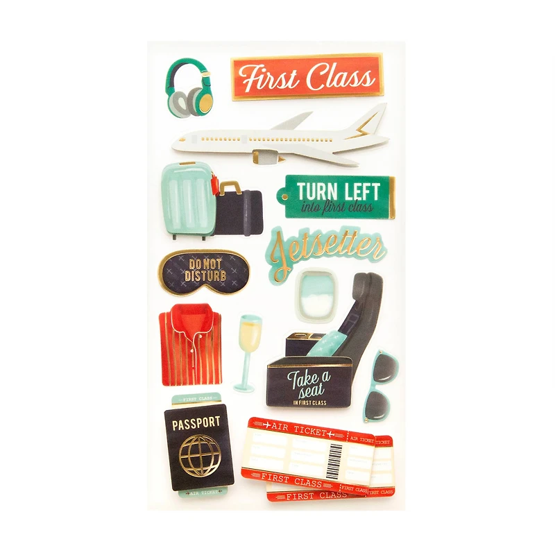 First Class Dimensional Stickers by Recollections™