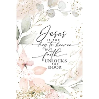 Jesus Is The Key Plaque