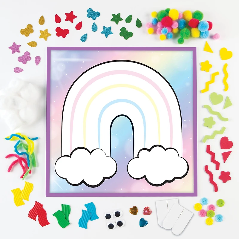 Creativity for Kids® Rainbow Sticky Wall Art