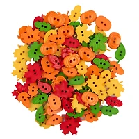 Favorite Findings™ 2.75oz. Autumn Leaf Button Mix
