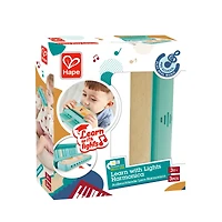 Hape Learn with Lights Teal Harmonica
