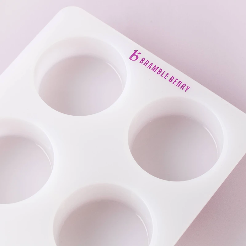 Bramble Berry 6 Cavity Silicone Circle Mold