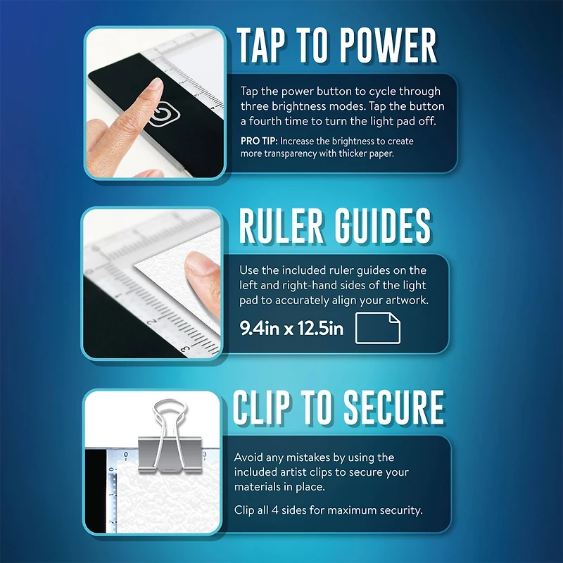 ArtSkills Ultra-Thin LED Light Pad