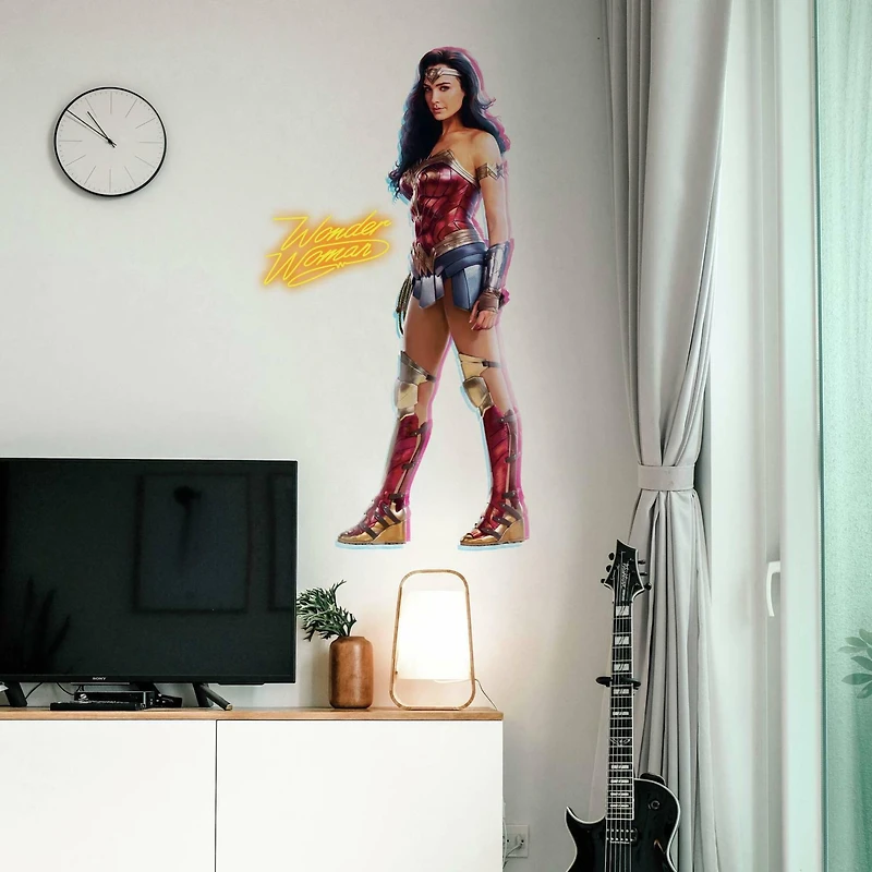 RoomMates Wonder Woman Peel & Stick Giant Wall Decals