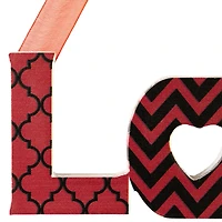 Wooden LOVE & XOXO Valentine's Day Wall Décor Set