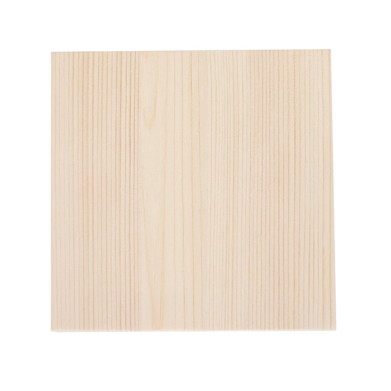 5" Square Pinewood Plaque by Make Market®