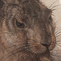 Hello Honey® 15" Wood Framed Rabbit Portrait Wall Art Set