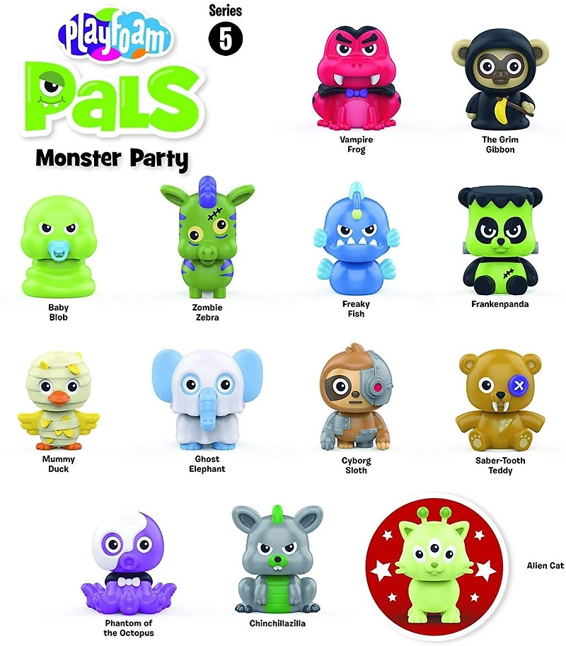 Educational Insights Playfoam Pals Monster Party Series 5