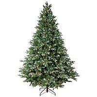 6.5ft. Pre-Lit Real Touch™ Blue Spruce Full Artificial Christmas Tree, Clear Lights