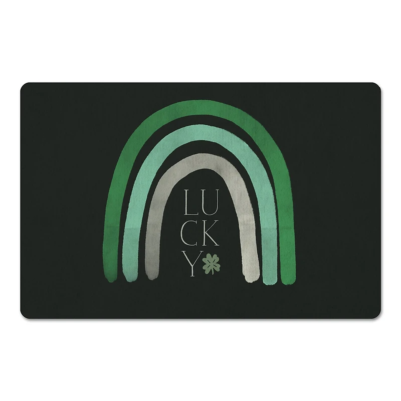 Simple Lucky Rainbow 27" x 18" Floor Mat